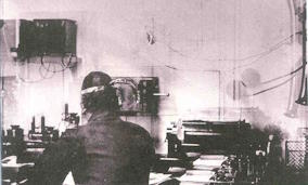 Photo of the Marconi Room on the Titanic